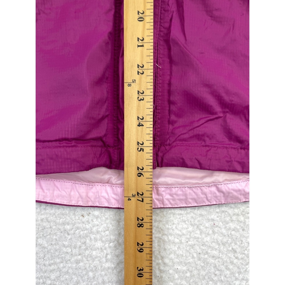 The North Face HyVent Hooded Rain Jacket Womens S Purple Waterproof Coat Active - Picture 3 of 12